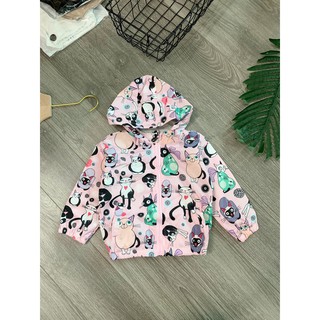Áo gió bé gái quảng châu 2 lớp