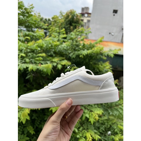 Giày thể thao nam nữ vanss viền trắng phiên bản tiêu chuẩn