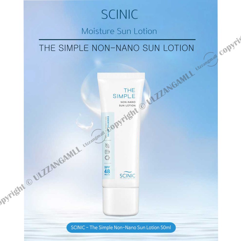 [SCINIC] Kem Chống Nắng Không Gây Dầu 50ml