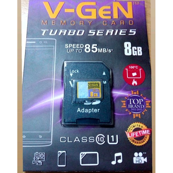 (Giảm Giá Sốc) Bộ Nhớ 8gb Class 10 Turbo Vgen | BigBuy360 - bigbuy360.vn