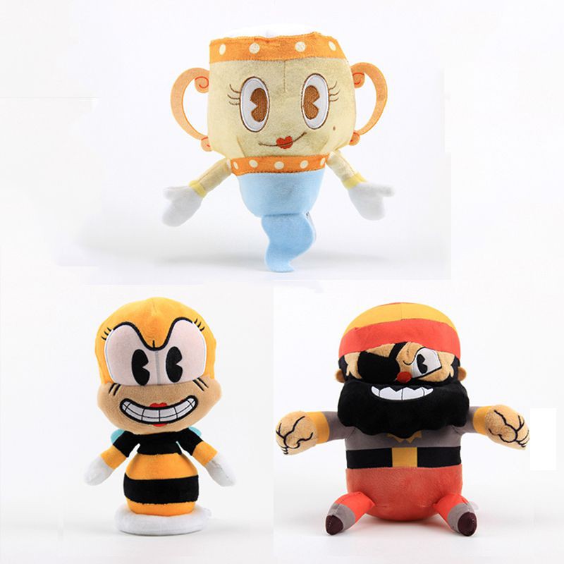 Cuphead Plush Toys Captain Brineybeard Legendary Kid Stuffed Doll So Gifts