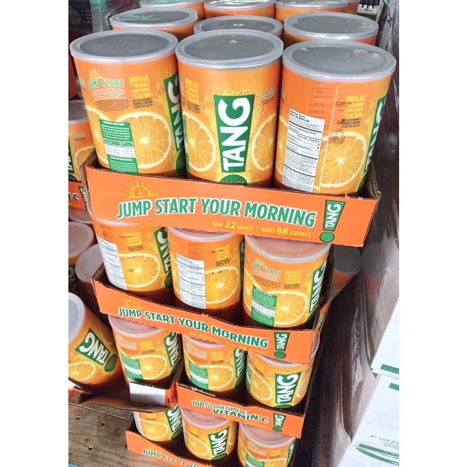 Bột Pha Nước Cam TANG Orange Vitamin C hủ 2.04kg (4LB 8OZ 2040g ) từ Mỹ