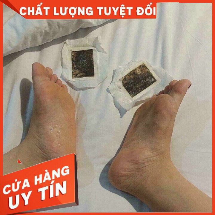 ☔HỘP 50 CÁI☔ Miếng Dán Thải Độc Bàn Chân Ngải Cứu  - MÓN QUÀ CHO SỨC KHỎE 👉Hộp 50 miếng dán chân ngải cứu thải độc