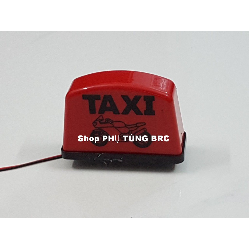 Đèn LED TAXI gắn chân kiếng xe máy .