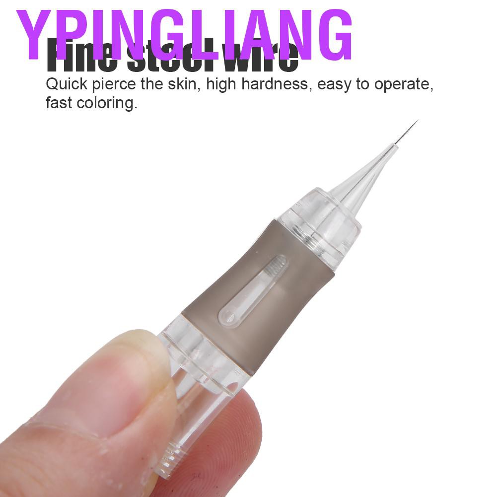 (hàng Mới Về) Set 10 Kim Xăm Lông Mày Dùng Một Lần Tiện Dụng | BigBuy360 - bigbuy360.vn