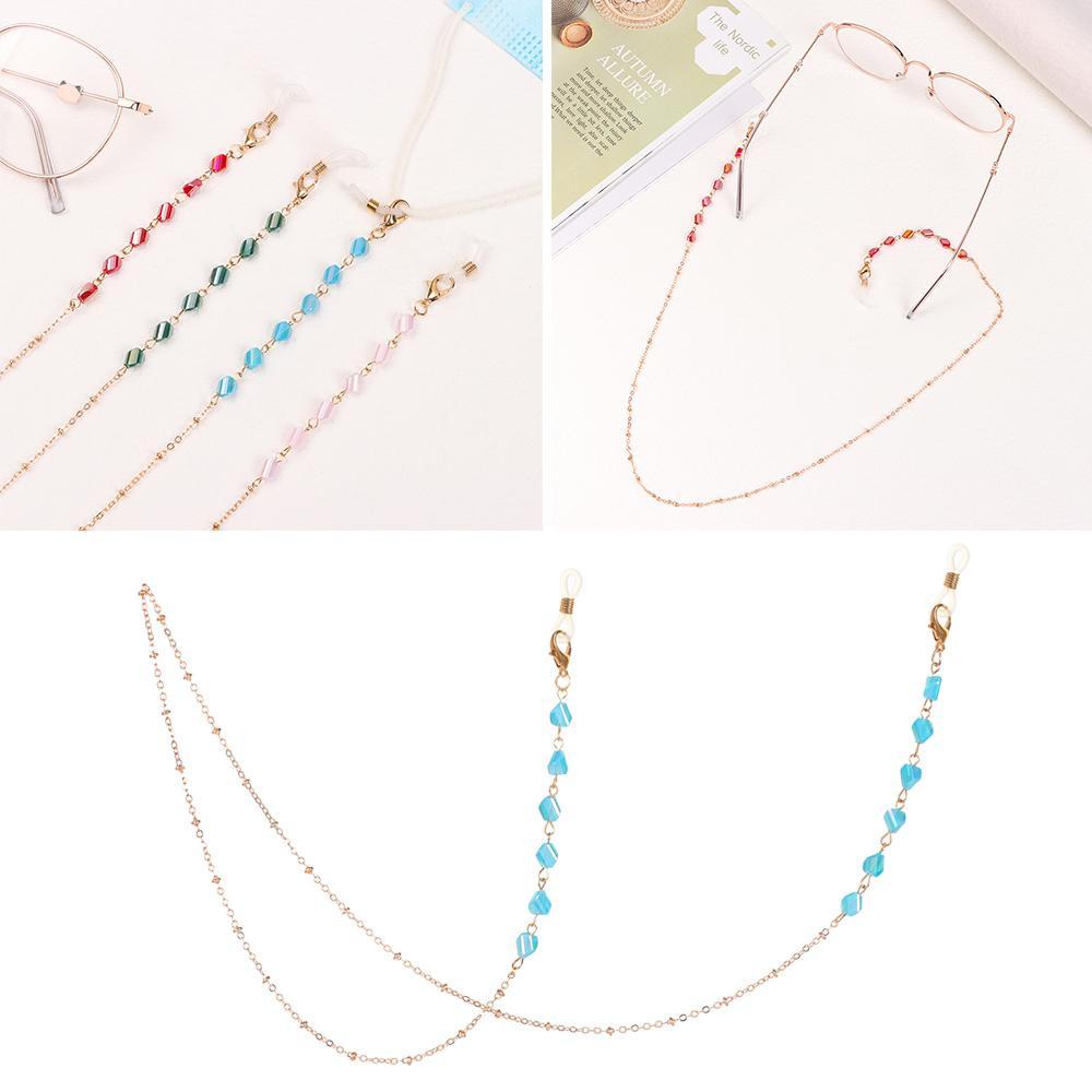 ESPO Dây Đeo Kính Chống Thất Lạc Bằng Kim Loại Thời Trang