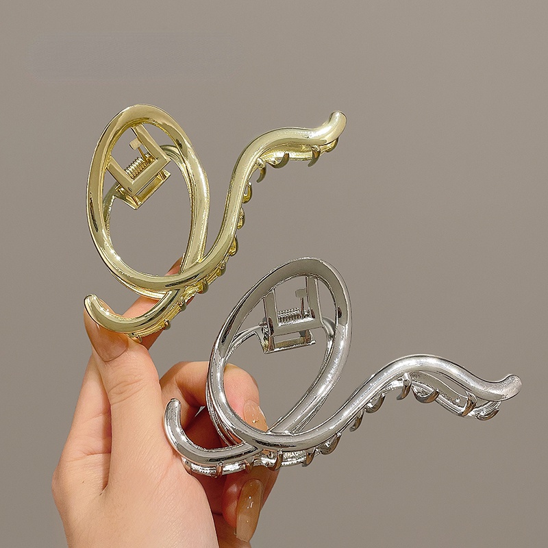 Kẹp Tóc Kim Loại Hình Chữ Q