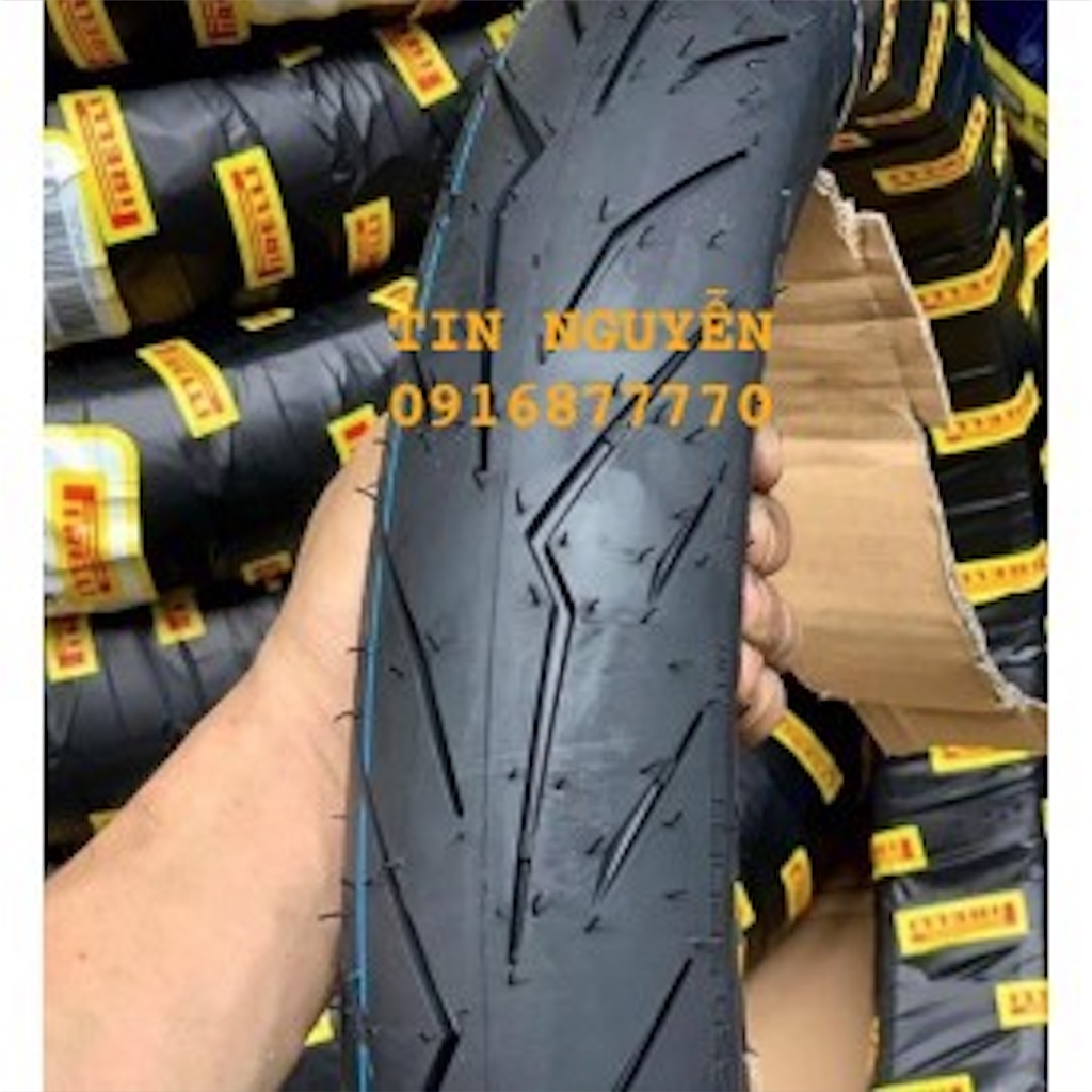 Vỏ xe Pirelli Rosso Sport size 17 70/90-80/90 cho Exciter, loại không ruột