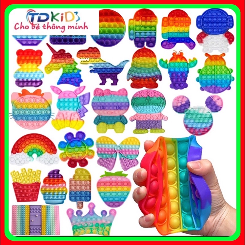 Pop it, Popit  trò chơi giải trí rất thú vị cho bé