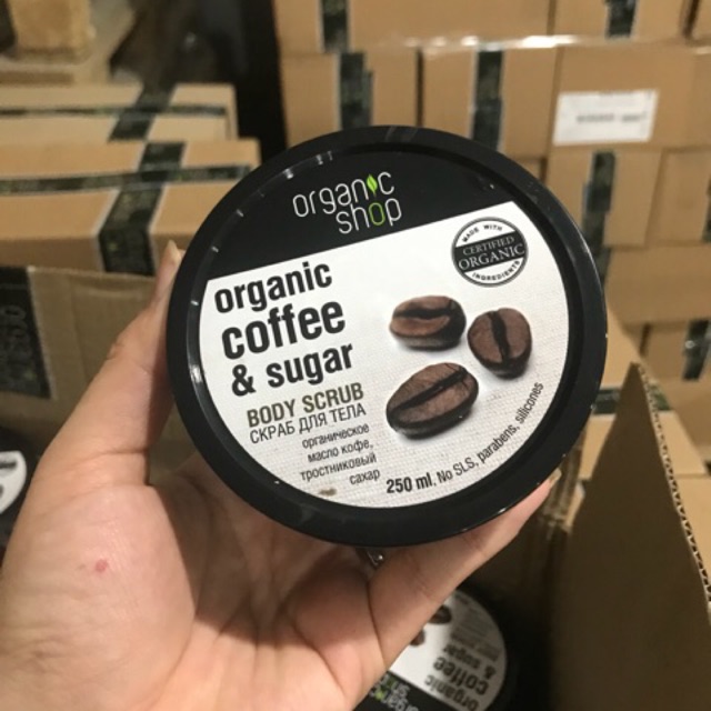 Tẩy Da Chết ORGANIC BODY SCRUB Làm Sáng Da Toàn Thân RUSIA | BigBuy360 - bigbuy360.vn