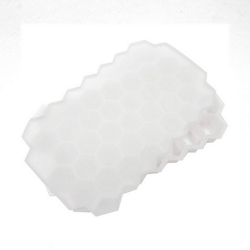 Khuôn Silicone Làm Đá Viên Hình Tổ Ong Linh Hoạt Tiện Dụng