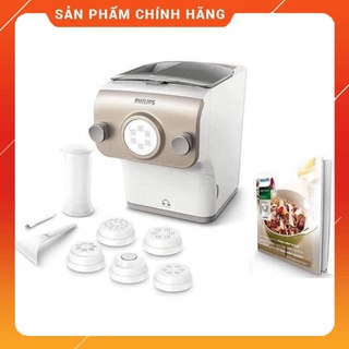 [SALE] MÁY LÀM MỲ , BÚN PHILIPS HR2381/05, 8 KHUÔN LÀM MỲ, CÔNG SUẤT 200W (Hàng Đức) - BH 12 Tháng