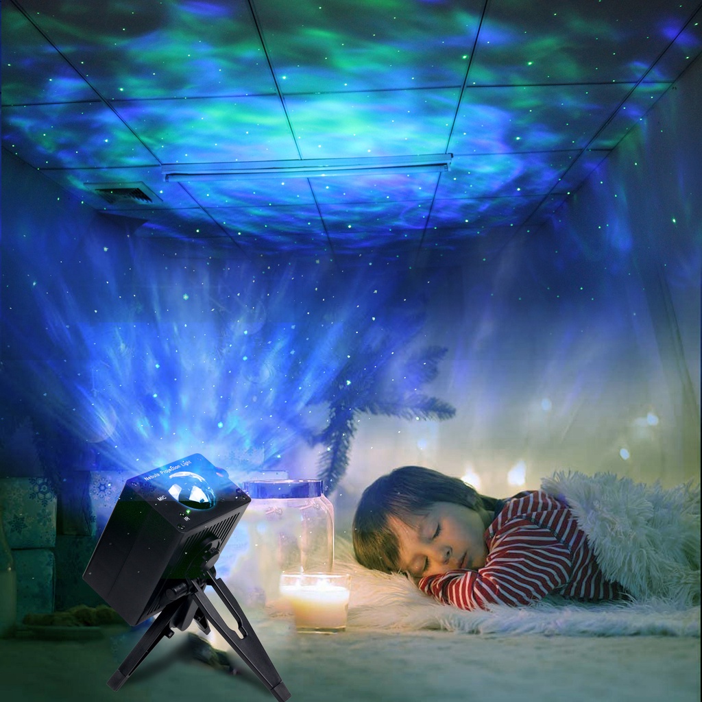 Đèn nền ngân hà cực chill có chế độ nháy theo nhạc