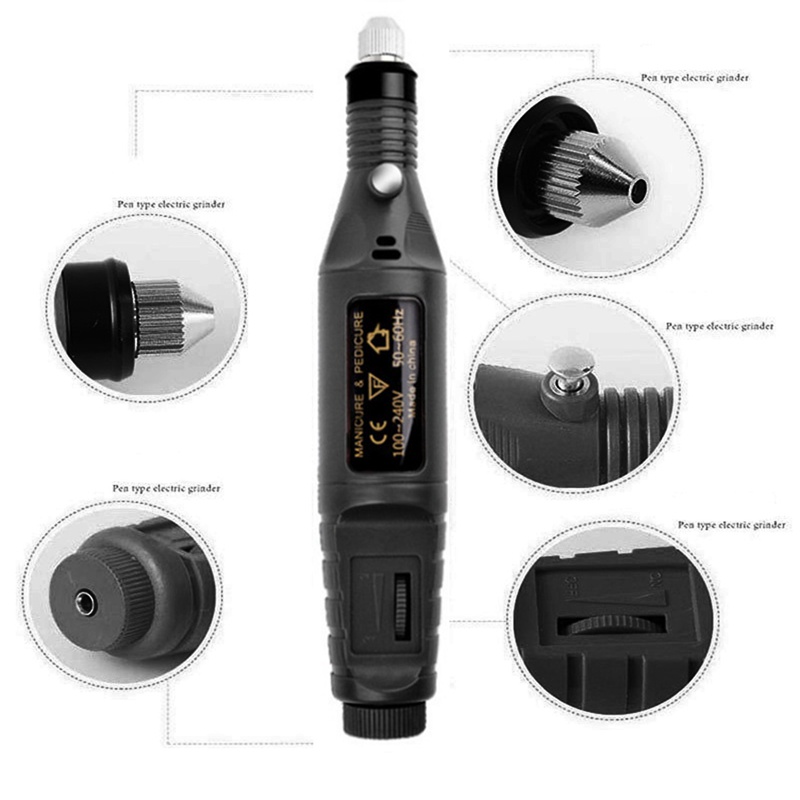 Bộ Máy Chà Nhám Bằng Nhựa Mini Chuyên Dụng