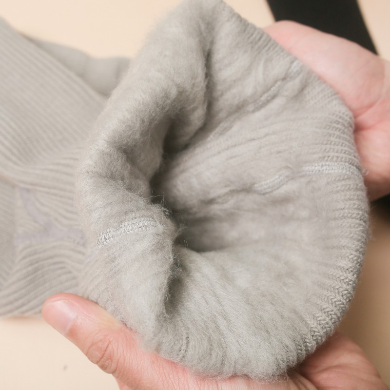 Quần tất len legging cho bé liền tất , thun gân len, tăm màu trơn co giãn có chân 0-6 tuổi- TAMIBEBE