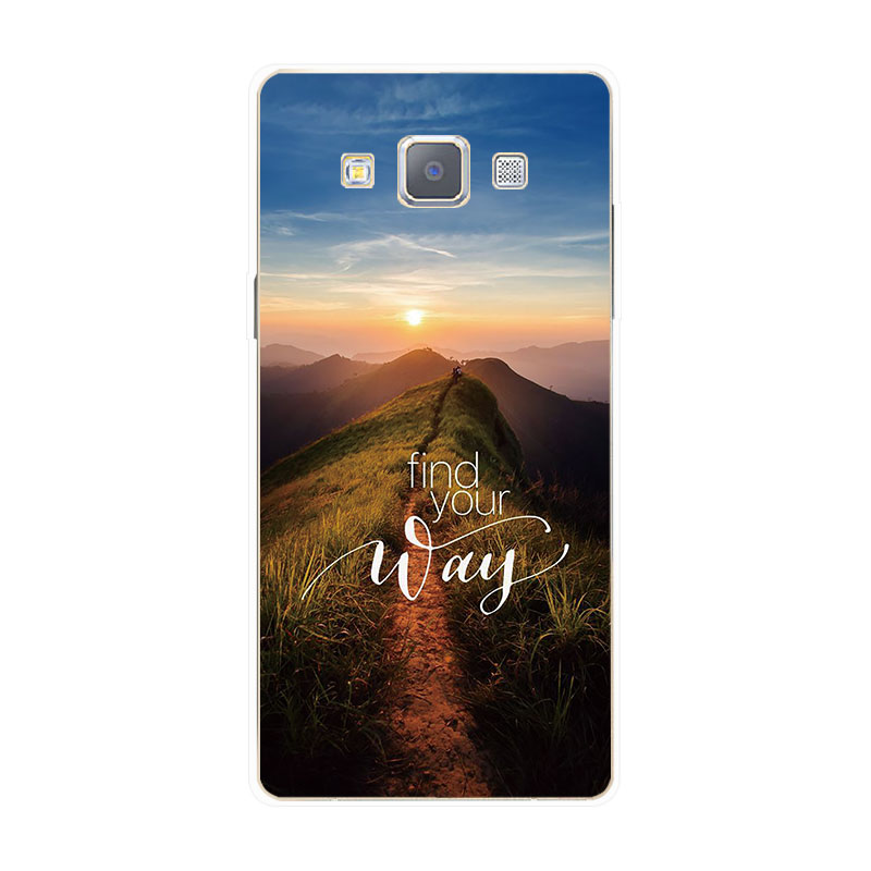 Ốp Lưng Samsung A3 A5 A7 2015 TPU mềm Case phong cảnh