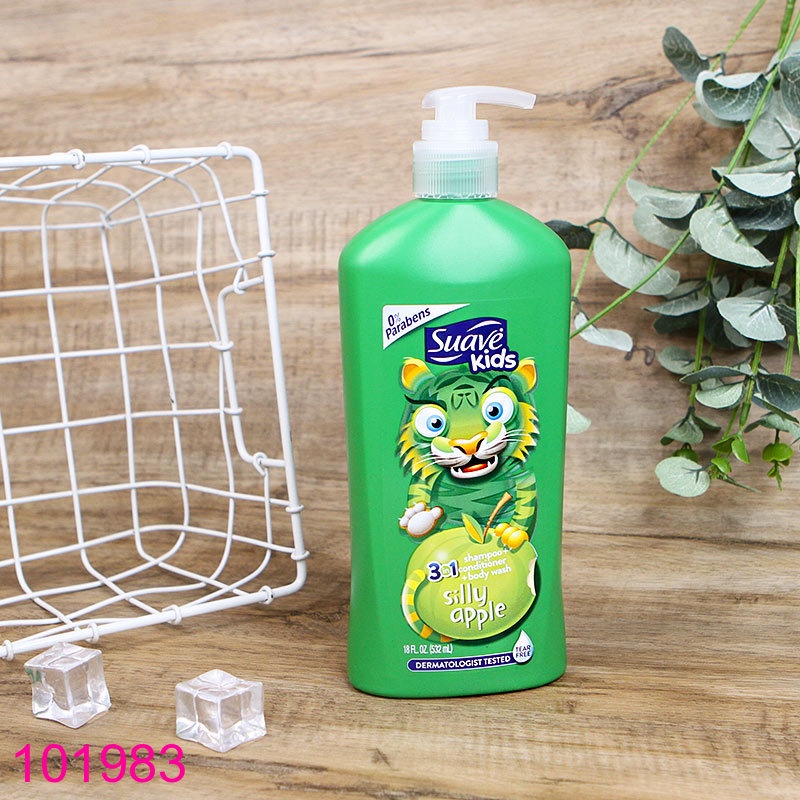 sữa tắm em bé suave kids