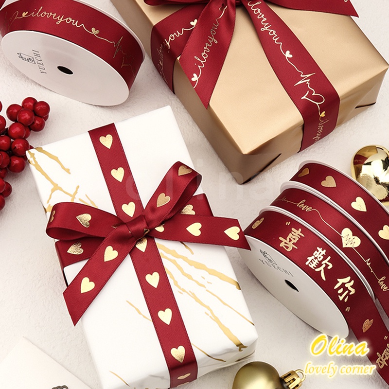 Cuộn dây ruy băng trang trí tiệc sinh nhật tùy chọn kích thước và màu sắc