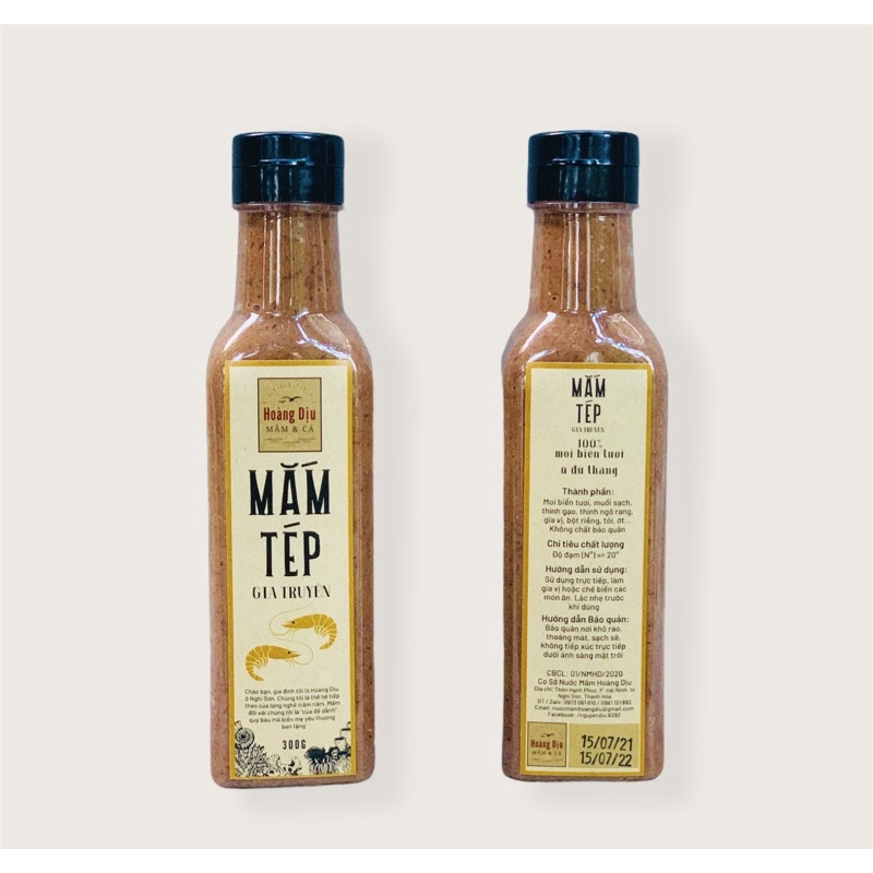Mắm Tép Hoàng Dịu (Vị Truyền Thống)