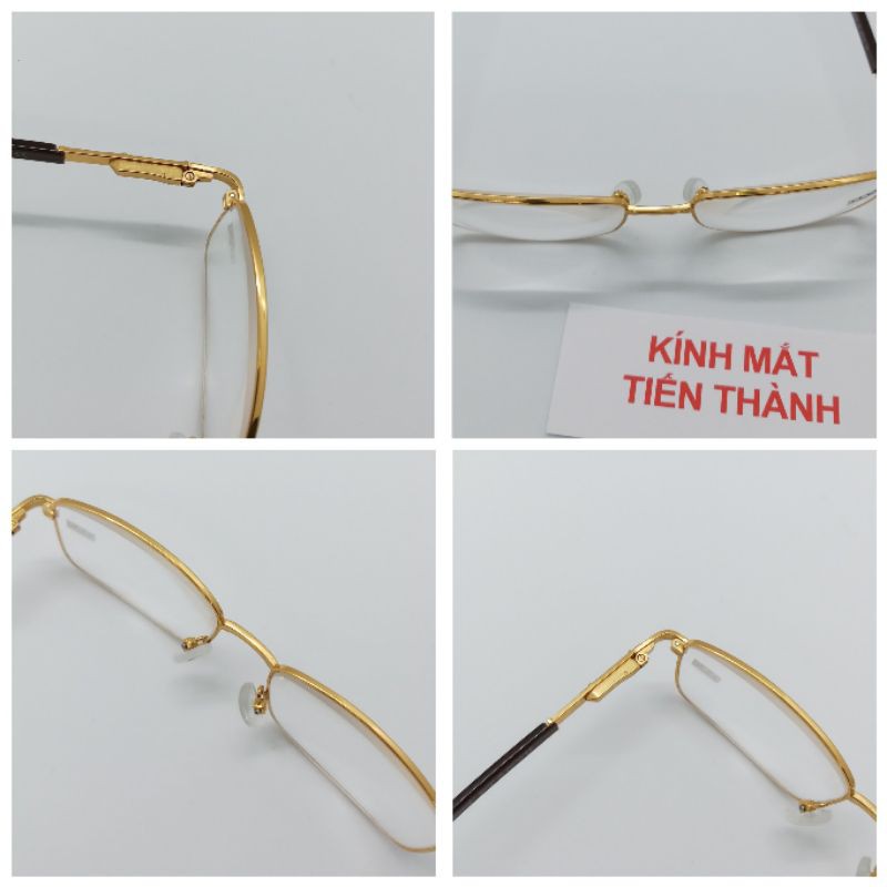 Mắt Kính Lão Lắp Sẵn Tròng Thủy Tinh Chống Xước Bền Đẹp V01 - Kính mắt Tiến Thành