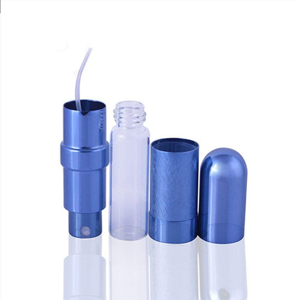 Chai Xịt Nước Hoa DANILO Mini Bằng Thủy Tinh &amp; Nhôm Có Thể Bơm Đầy Màu Sắc Thích Hợp Làm Quà