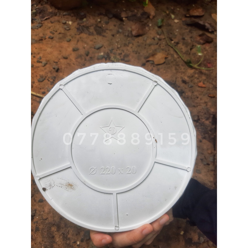 Dĩa lót chậu nhựa cứng tròn 29cm