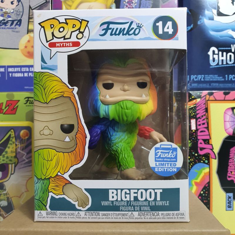 Đồ chơi mô hình funko pop 14 Bigfoot Rainbow - Myths