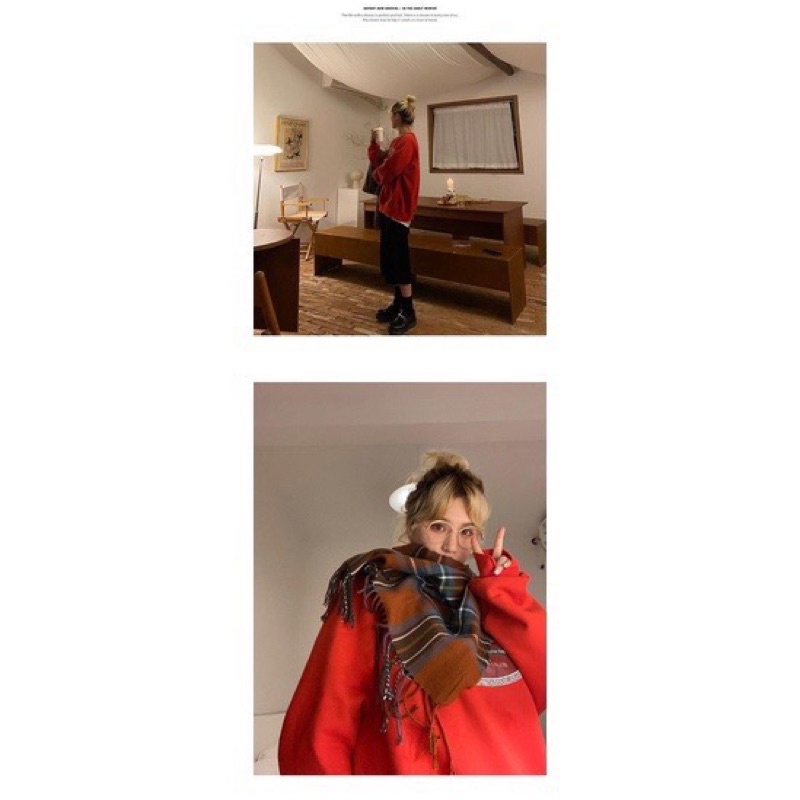 Áo Nỉ Sweater Hoạ Tiết Giáng Sinh Noen Mẫu Mới Nhất 2021 Phong Cách Ulzzang Nam Nữ | BigBuy360 - bigbuy360.vn