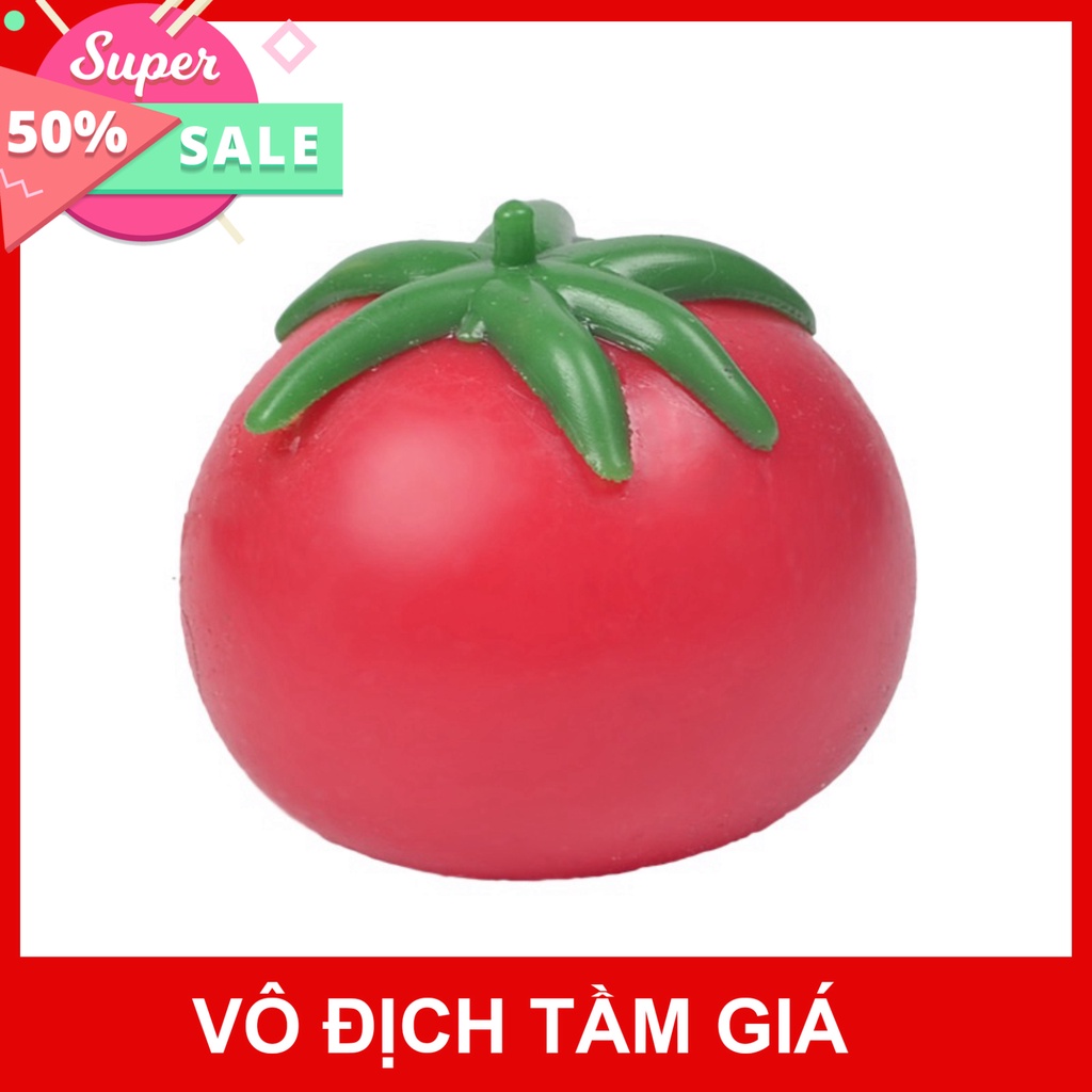 Cà Chua Cao Su Xả Stress, Cà Chua đàn hồi trang trí dễ thương, Đồ chơi dẻo nắn bóp giúp giải tỏa căng thẳng