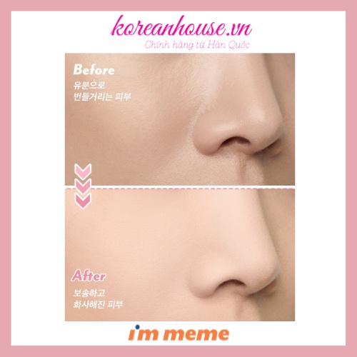 [Chính hãng] PHẤN PHỦ PINK BLUR TONE-UP PACT I'M MEME TÔNG HỒNG RẠNG RỠ 10g