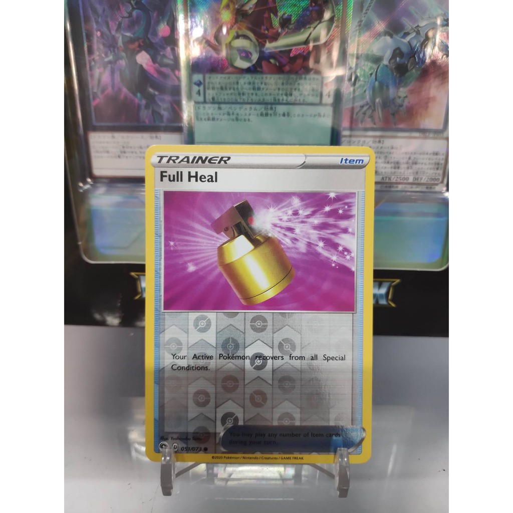 [ Dưa Hấu Yugioh ] Lá bài thẻ bài Pokemon Trainer Item Full Heal