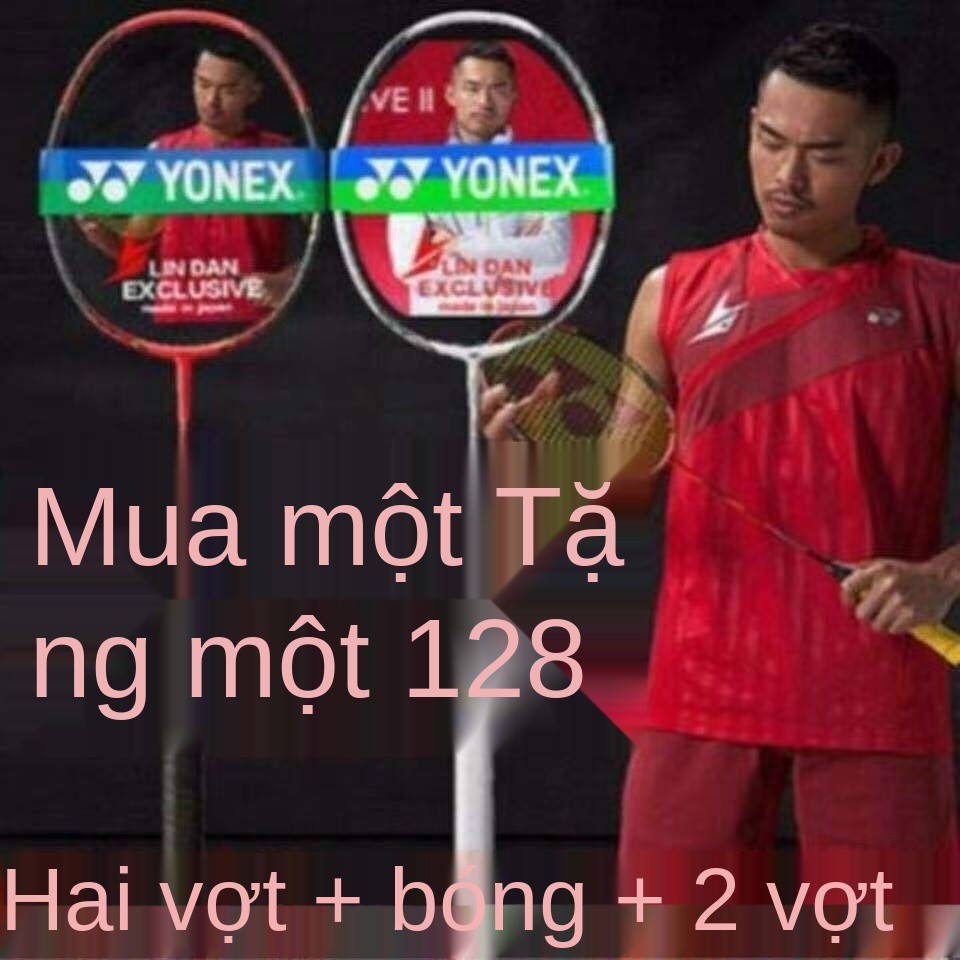 Mua một tặng vợt cầu lông chính hãng Yonex Full carbon siêu nhẹ và Độ bền cao Bộ quần áo học sinh nam nữ co giãn