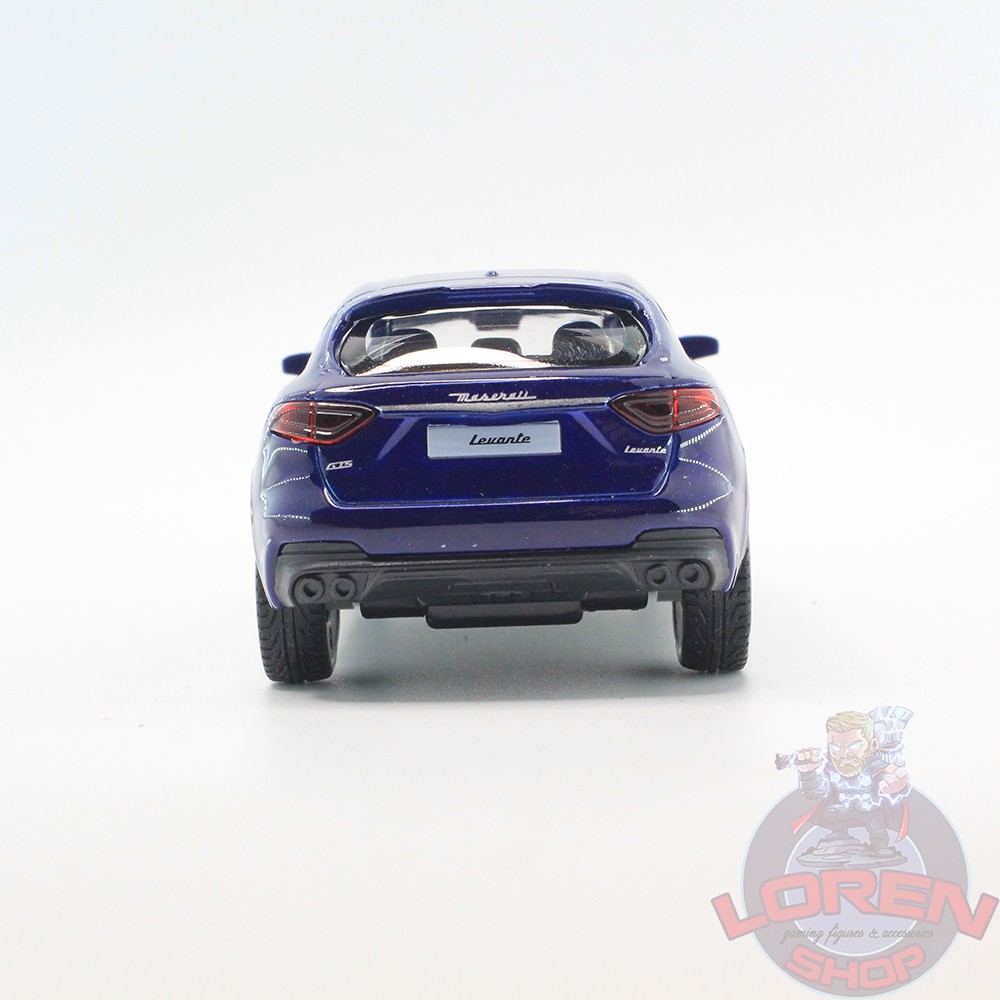 Mô hình ô tô kim loại Maserati Levante GTS tỷ lệ 1:36, xe SUV đồ chơi chạy cót mở full cửa lorenshop