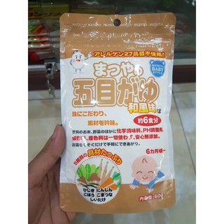 Bột cháo ăn liền Matsuya Nấm Rau củ và Rong biển