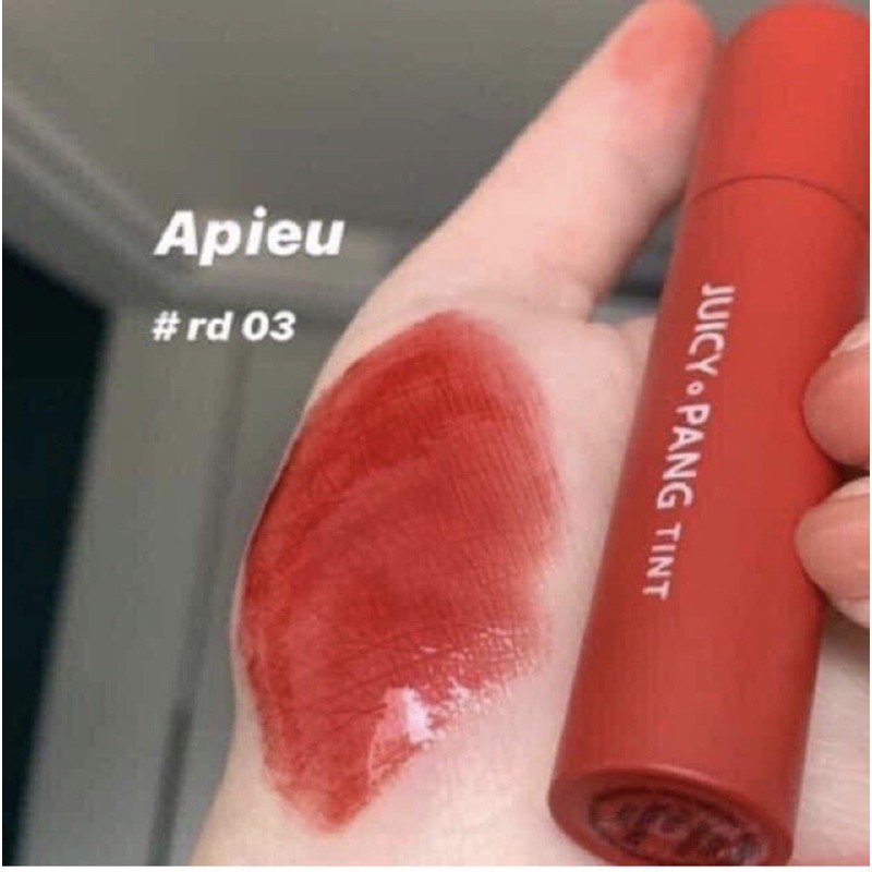 [ DATE09/2022]  Son tint bóng Apieu Juicy Tint Pang