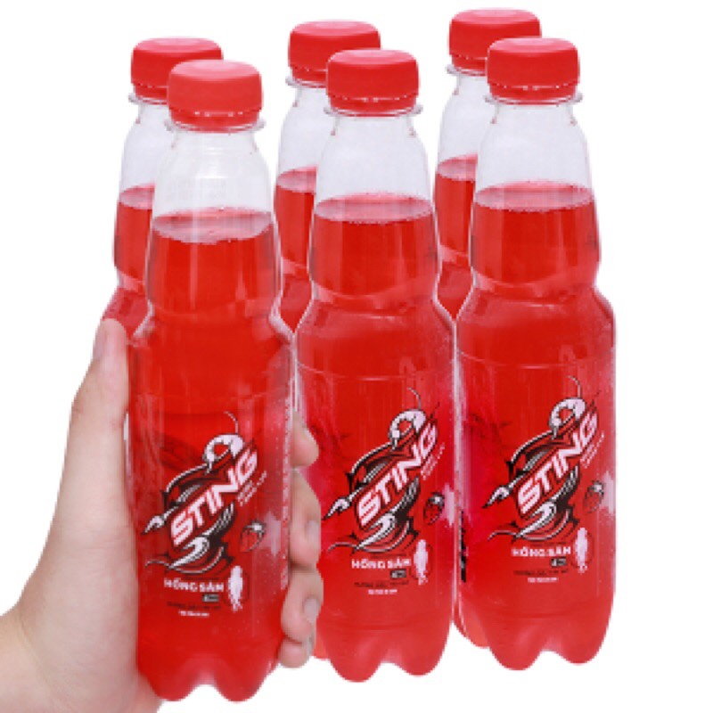 24 chai nước tăng lực Sting hương dâu 330ml