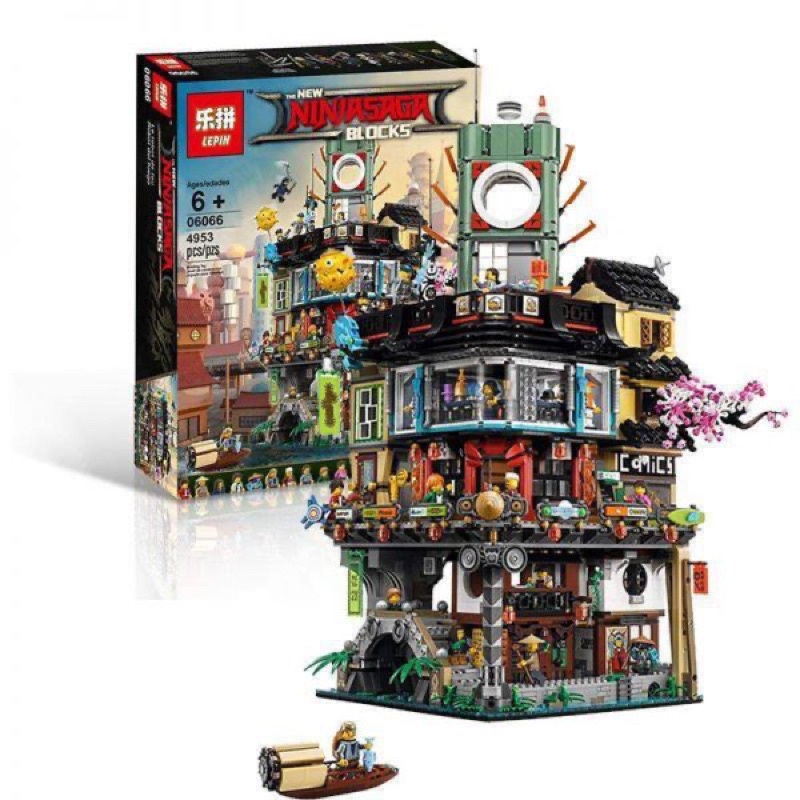 Lego - Lepin 06066 , LeLe Movie  ( Xếp hình Thành Phố Của Ninjago 4867 khối )