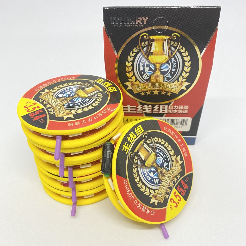 Dây Trục KING WHMRY, Trục Câu Đài Buộc Sẵn Thiết Kế Tàng Hình Tốt, -  - DT01