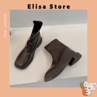 Giày boost da nữ ulzzang