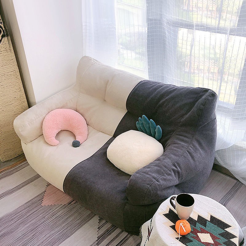 Lazy Sofa Tatami Double Bean bag ghế nhỏ dễ thương phòng ngủ nữ căn hộ thư giãn trên tầng ban công