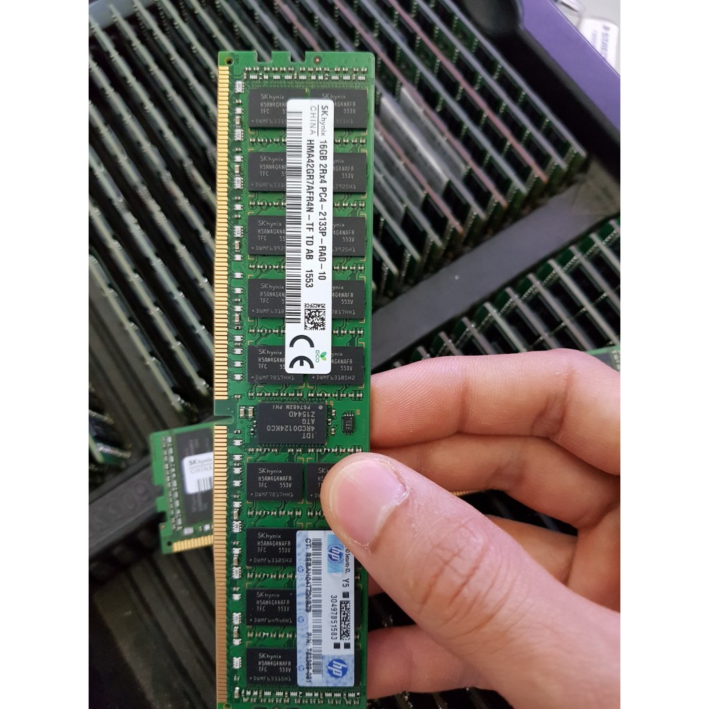 Bộ nhớ trong RAM Server DDR4 16GB ECC REG, DDR4 32GB ECC REG