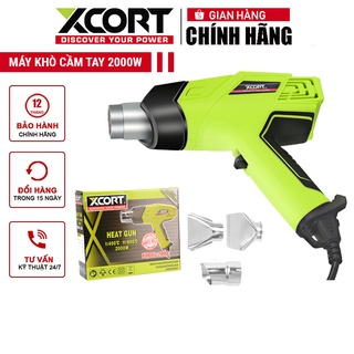 Máy khò nhiệt cầm tay 2000W XCORT XQB03-2000 2 Cấp độ nhiệt Tặng kèm ống thổi