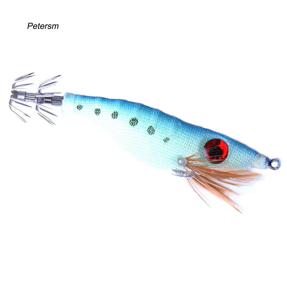 Mồi Câu Cá Giả Hình Tôm Mắt To Phát Sáng Trong Đêm