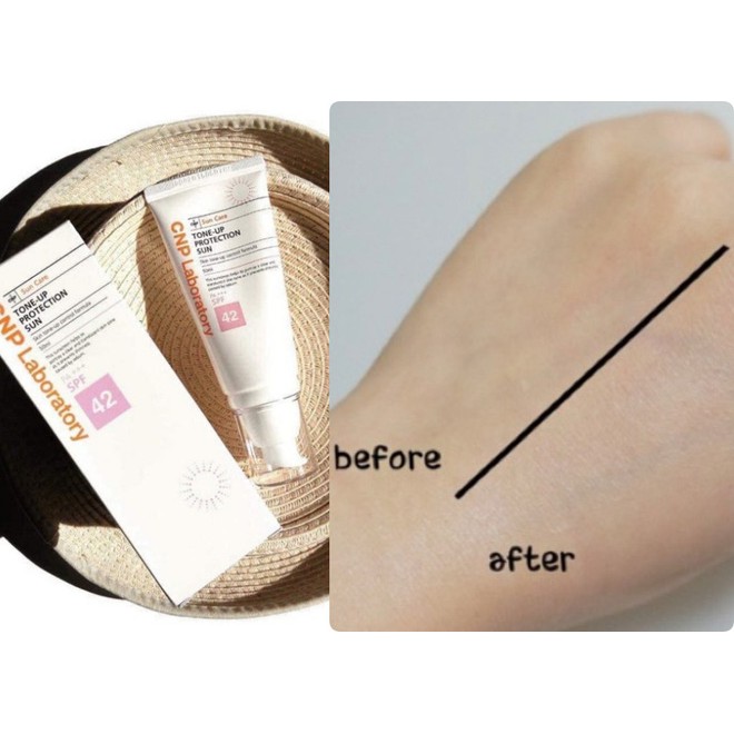 Kem chống nắng CNP Laboratory Tone-Up Protection Sun SPF42/PA+++ | BigBuy360 - bigbuy360.vn