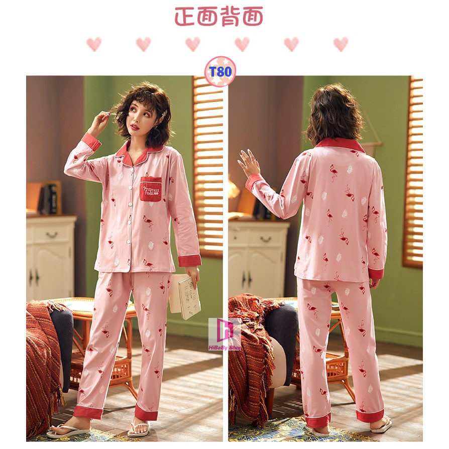 Pijama Bầu, Sau Sinh Cao cấp T3 ( Có thiết kế cho con bú)