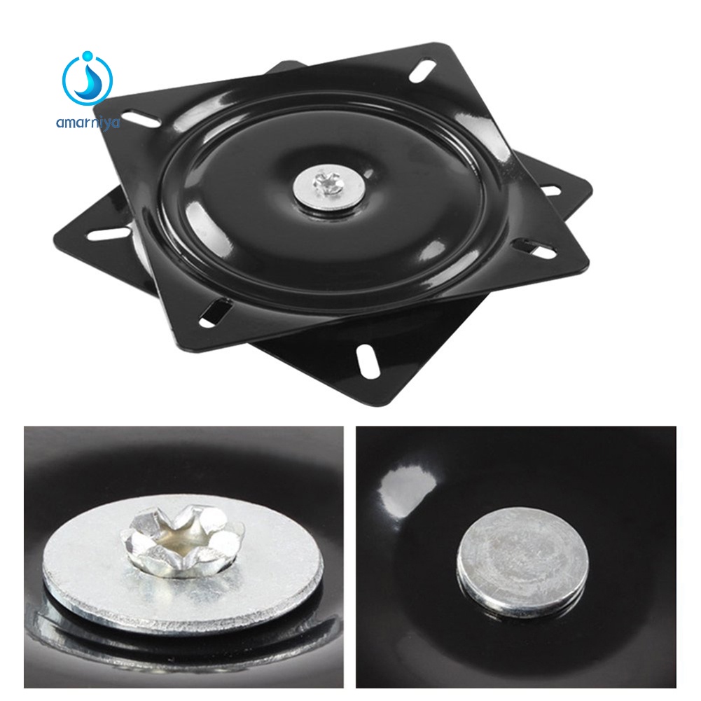 ♥Máy AMAR♥ Đĩa Xoay Ghế Ngồi Bằng Kim Loại 6 / 7 / 8inch