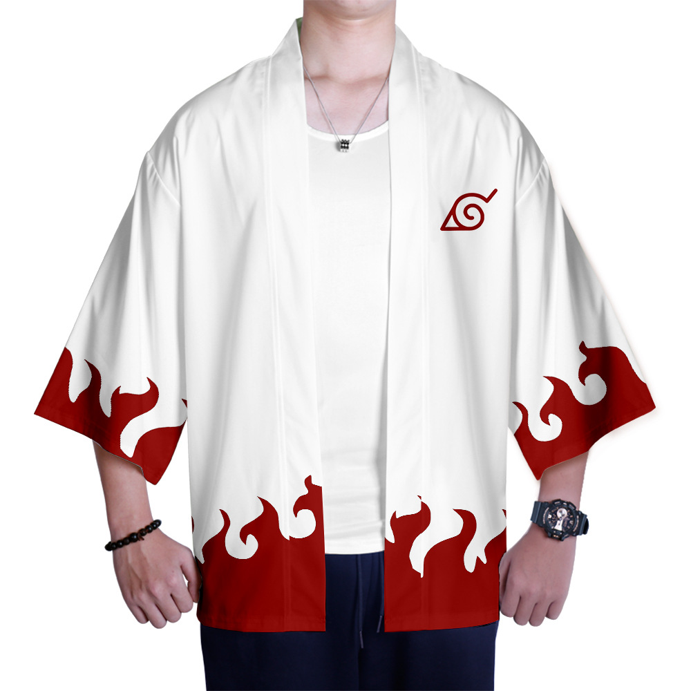Áo Khoác Kimono Họa Tiết Hoạt Hình Naruto Thời Trang | BigBuy360 - bigbuy360.vn