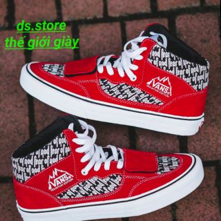 Giày vans fog mountain edition chữ đỏ