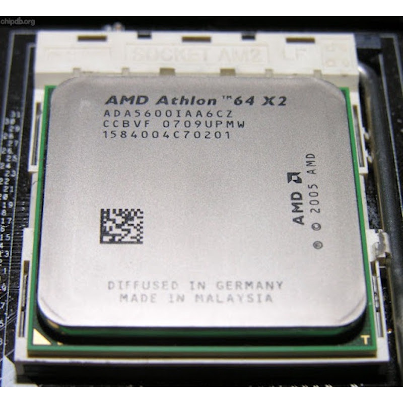 CPU AMD Athlon 64 X2 5600+ 2.8 GHz Dual-Core CPU Processor Socket AM2 | WebRaoVat - webraovat.net.vn