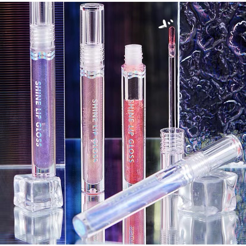 Son Bóng Trong Suốt Dưỡng Ẩm Chống Thấm Nước Chống Thấm Mồ Hôi Không Dính Ly Dành Cho Nữ